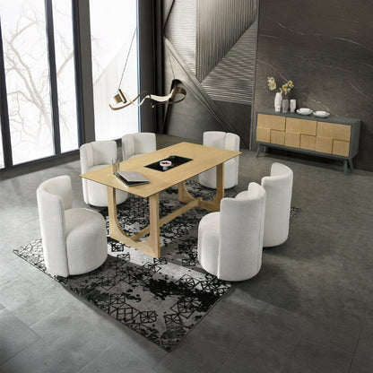 ACME Furniture - Blayde Dining Table - Natural Finish - DN02865 view 5