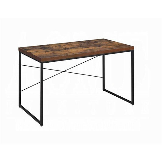 ACME Furniture - Bob Console Table - Weathered Oak & Black - AC00906 veiw 1