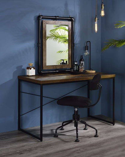 ACME Furniture - Bob Console Table - Weathered Oak & Black - AC00906 veiw 2