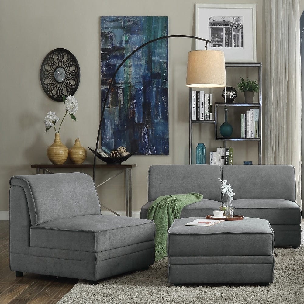 ACME Furniture - Bois Armless Chair - 53780 view 3