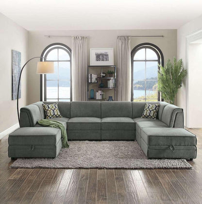ACME Furniture - Bois Armless Chair - 53780 view 4