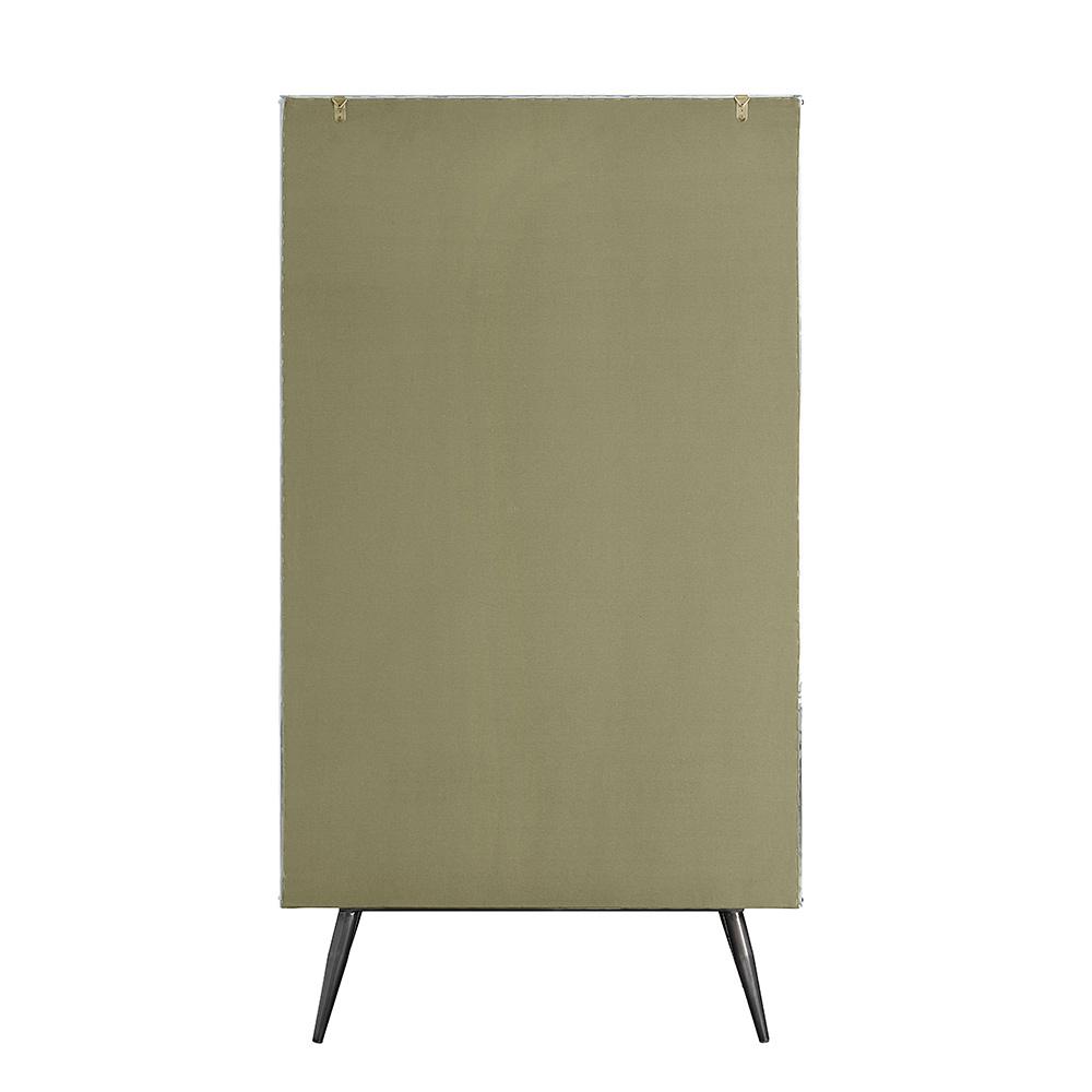 ACME Furniture - Brancaster Accent Cabinet - Oak & Aluminum Finish - AC02587 veiw 5