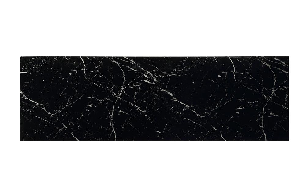 ACME Furniture - Brancaster Bar Table w/Marble Top - Natural Marble Top & Aluminum - 70450 veiw 6