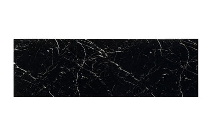 ACME Furniture - Brancaster Bar Table w/Marble Top - Natural Marble Top & Aluminum - 70450 veiw 6