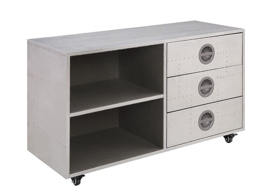 ACME Furniture - Brancaster Cabinet - Aluminum - 92427 veiw 1