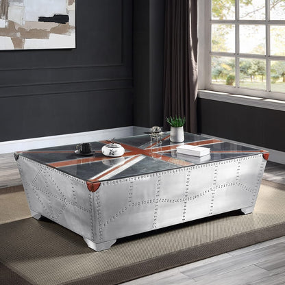 ACME Furniture - Brancaster Coffee Table - Aluminum - LV01812 view 4