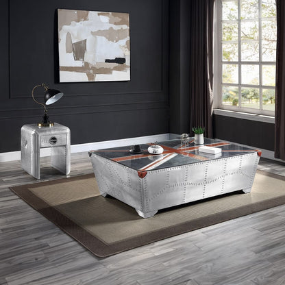 ACME Furniture - Brancaster Coffee Table - Aluminum - LV01812 view 5