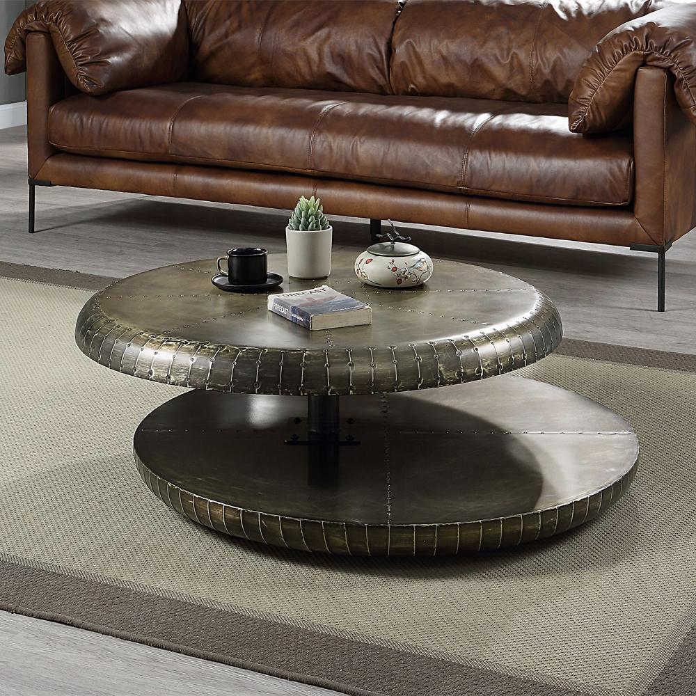 ACME Furniture - Brancaster Coffee Table - Bronze Aluminum Finish - LV02595 veiw 4