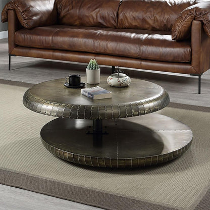 ACME Furniture - Brancaster Coffee Table - Bronze Aluminum Finish - LV02595 veiw 4