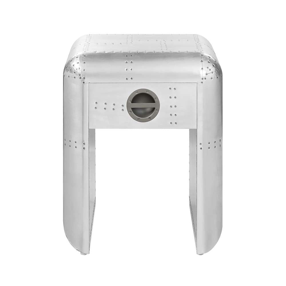 ACME Furniture - Brancaster End Table - Aluminum - LV01813 veiw 2