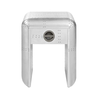 ACME Furniture - Brancaster End Table - Aluminum - LV01813 veiw 2