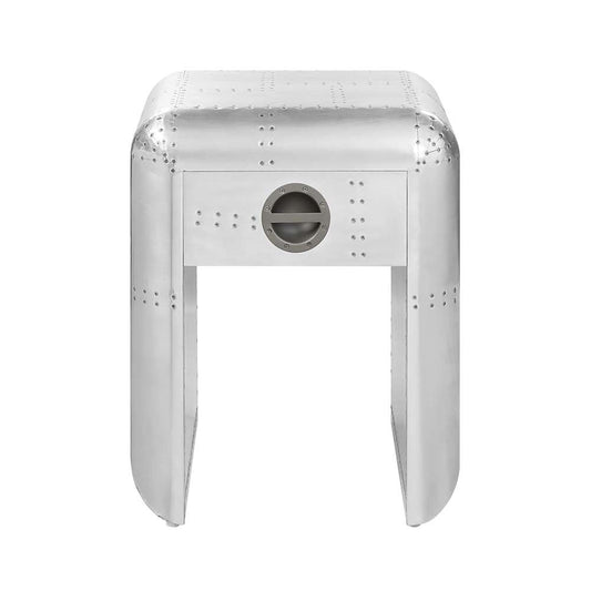 ACME Furniture - Brancaster End Table - Aluminum - LV01813 veiw 2