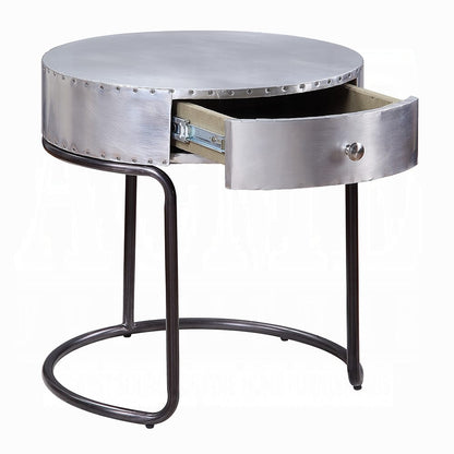 ACME Furniture - Brancaster End Table - Aluminum - 84882 view 3