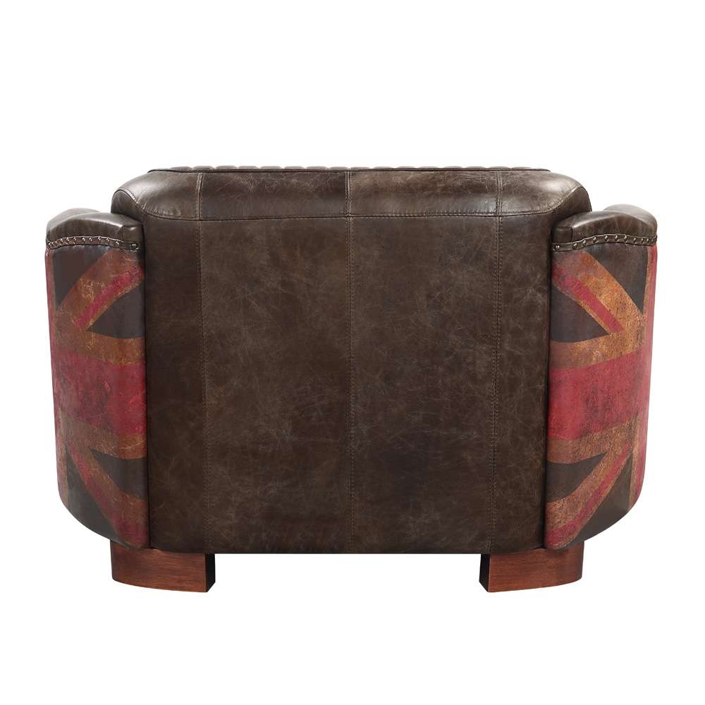 ACME Furniture - Brancaster Loveseat - Antique Slate Top Grain Leather - LV01810 veiw 3