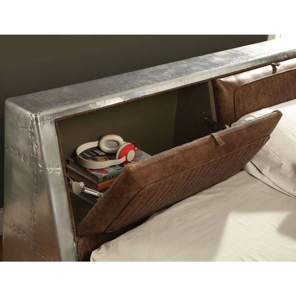 ACME Furniture - Brancaster Queen Bed w/Storage - 26220Q veiw 2
