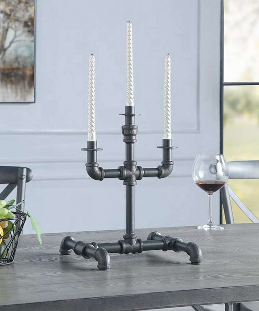 ACME Furniture - Brantley Candle Holder - Sandy Gray - AC00433 view 3