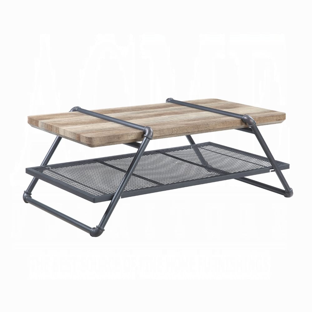 ACME Furniture - Brantley Coffee Table - Oak & Sandy Gray - LV00430 view 1