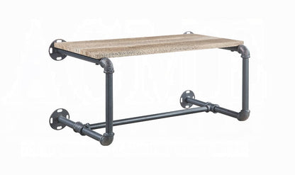 ACME Furniture - Brantley Wall Rack - Oak & Sandy Gray - AC00432 view 1