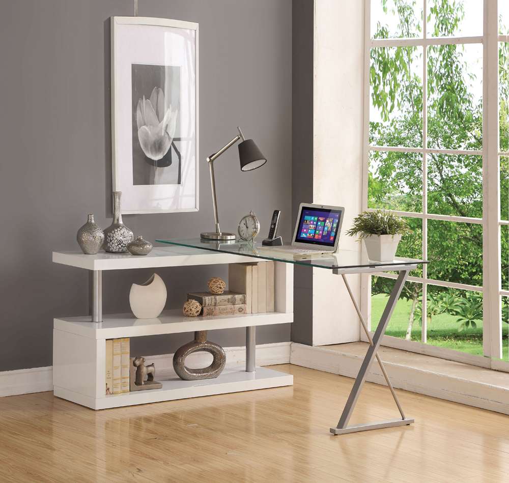 ACME Furniture - Buck Desk w/Swivel - 92368 veiw 1