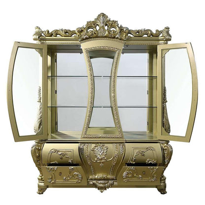 ACME Furniture - Cabriole Curio - Gold - DN01485 veiw 6