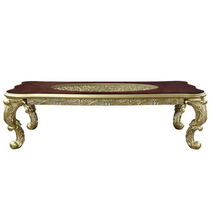 ACME Furniture - Cabriole Dining Table - Gold - DN01482 veiw 2