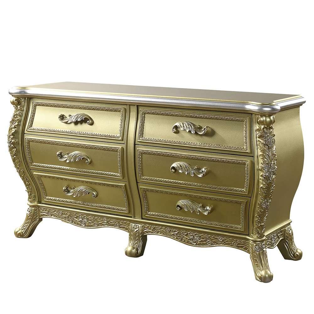 ACME Furniture - Cabriole Dresser - Gold - BD01466 veiw 1