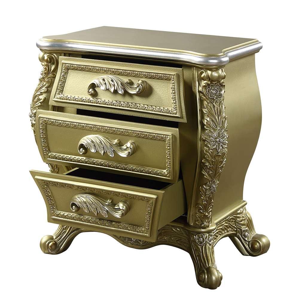 ACME Furniture - Cabriole Nightstand - Gold - BD01464 veiw 5