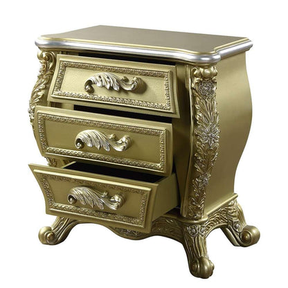ACME Furniture - Cabriole Nightstand - Gold - BD01464 veiw 5