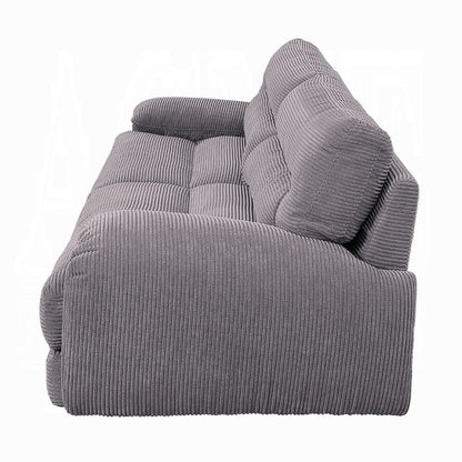ACME Furniture - Cadenza Loveseat - Gray Corduroy - LV03261 view 3