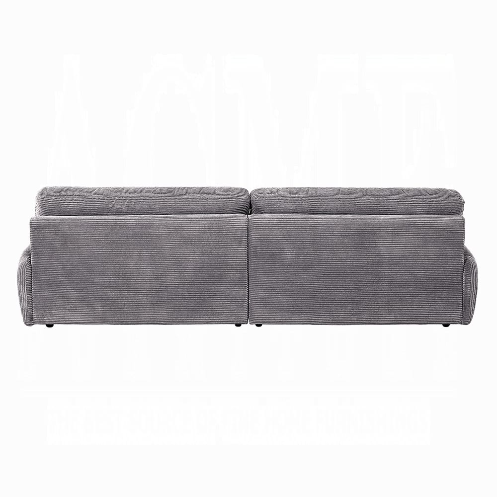 ACME Furniture - Cadenza Sofa - Gray Corduroy - LV03260 view 4