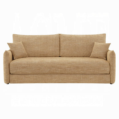 ACME Furniture - Cadie - Sofa w/Sleeper & 2 Pillows - Mocha Chenille - LV05940 view 2