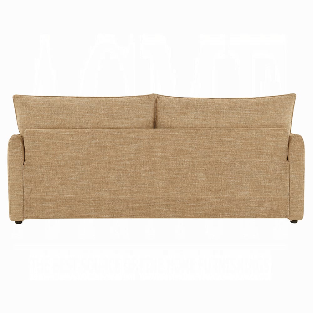 ACME Furniture - Cadie - Sofa w/Sleeper & 2 Pillows - Mocha Chenille - LV05940 view 3