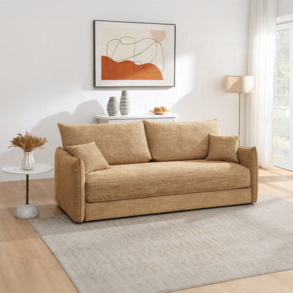 ACME Furniture - Cadie - Sofa w/Sleeper & 2 Pillows - Mocha Chenille - LV05940 view 7