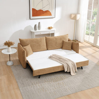 ACME Furniture - Cadie - Sofa w/Sleeper & 2 Pillows - Mocha Chenille - LV05940 view 8