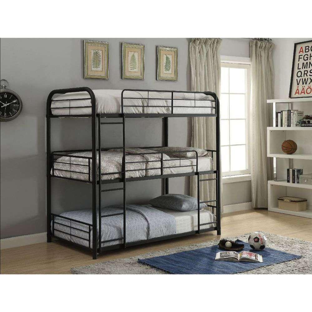 ACME Furniture - Cairo Triple Bunk Bed - Full - 37330 view 2