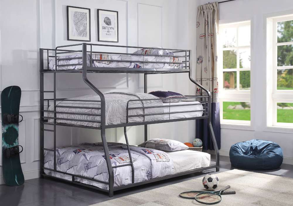ACME Furniture - Caius II Triple Bunk Bed - Twin/Full/Queen - 37450 view 4