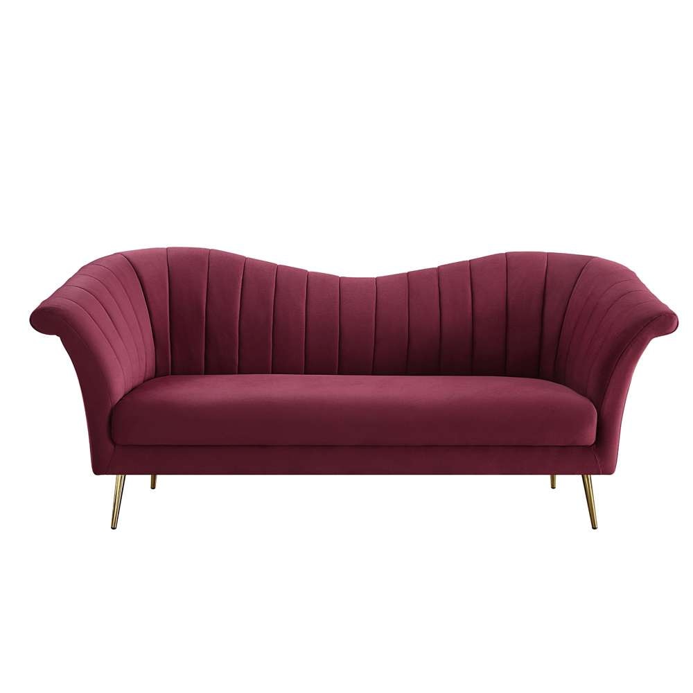 ACME Furniture - Callista Sofa - Red Velvet - LV00202 veiw 2