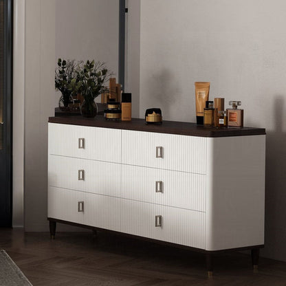 ACME Furniture - Carena Dresser w/Jewelry Tray - White & Brown - BD02030 view 6