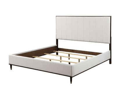 ACME Furniture - Carena Eastern King Bed - White & Brown - BD02026EK view 1