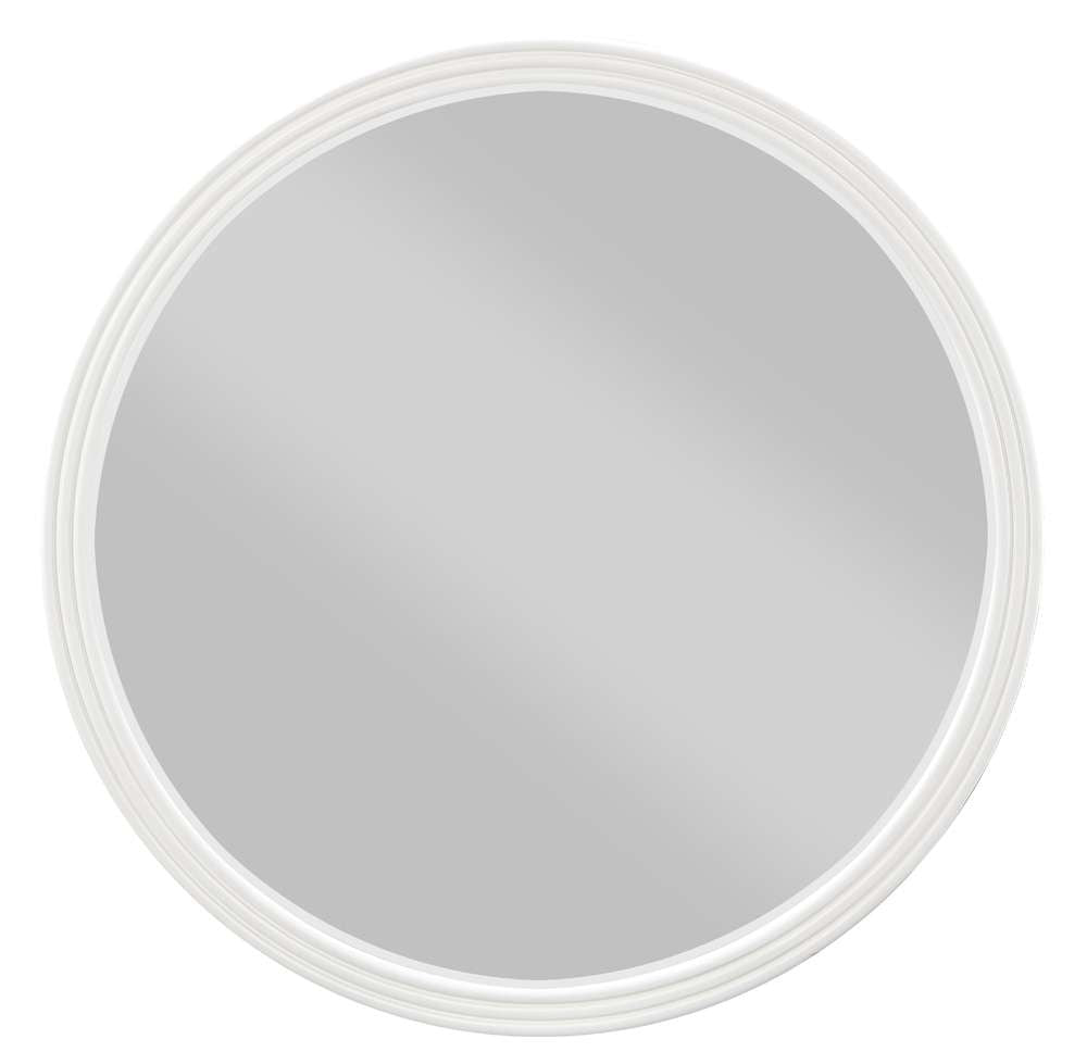 ACME Furniture - Carena Mirror - White & Brown - BD02029 veiw 2