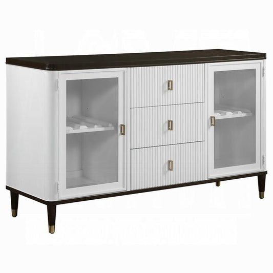 ACME Furniture - Carena Server - White & Brown Finish - DN02958 veiw 1