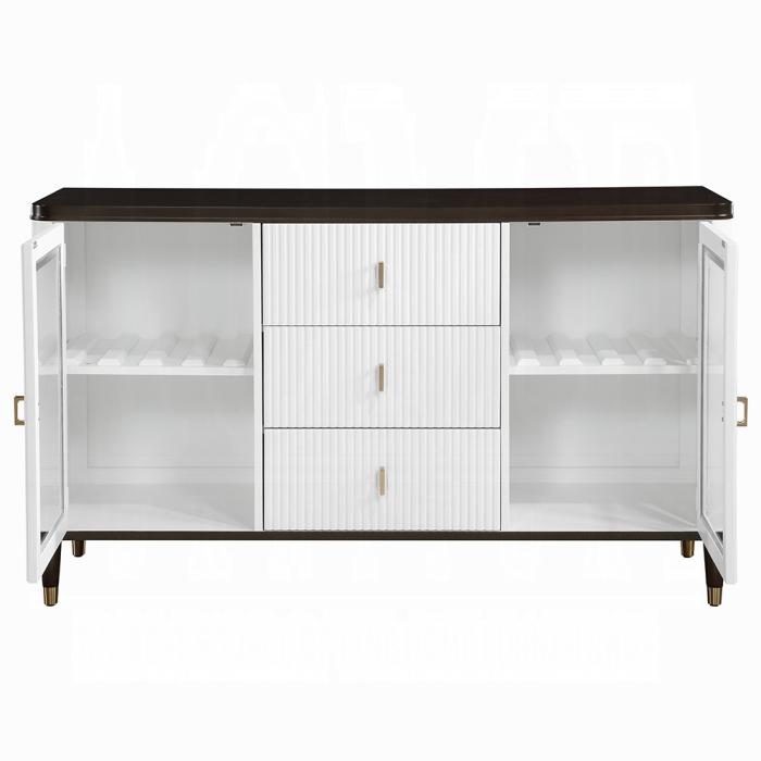 ACME Furniture - Carena Server - White & Brown Finish - DN02958 veiw 3