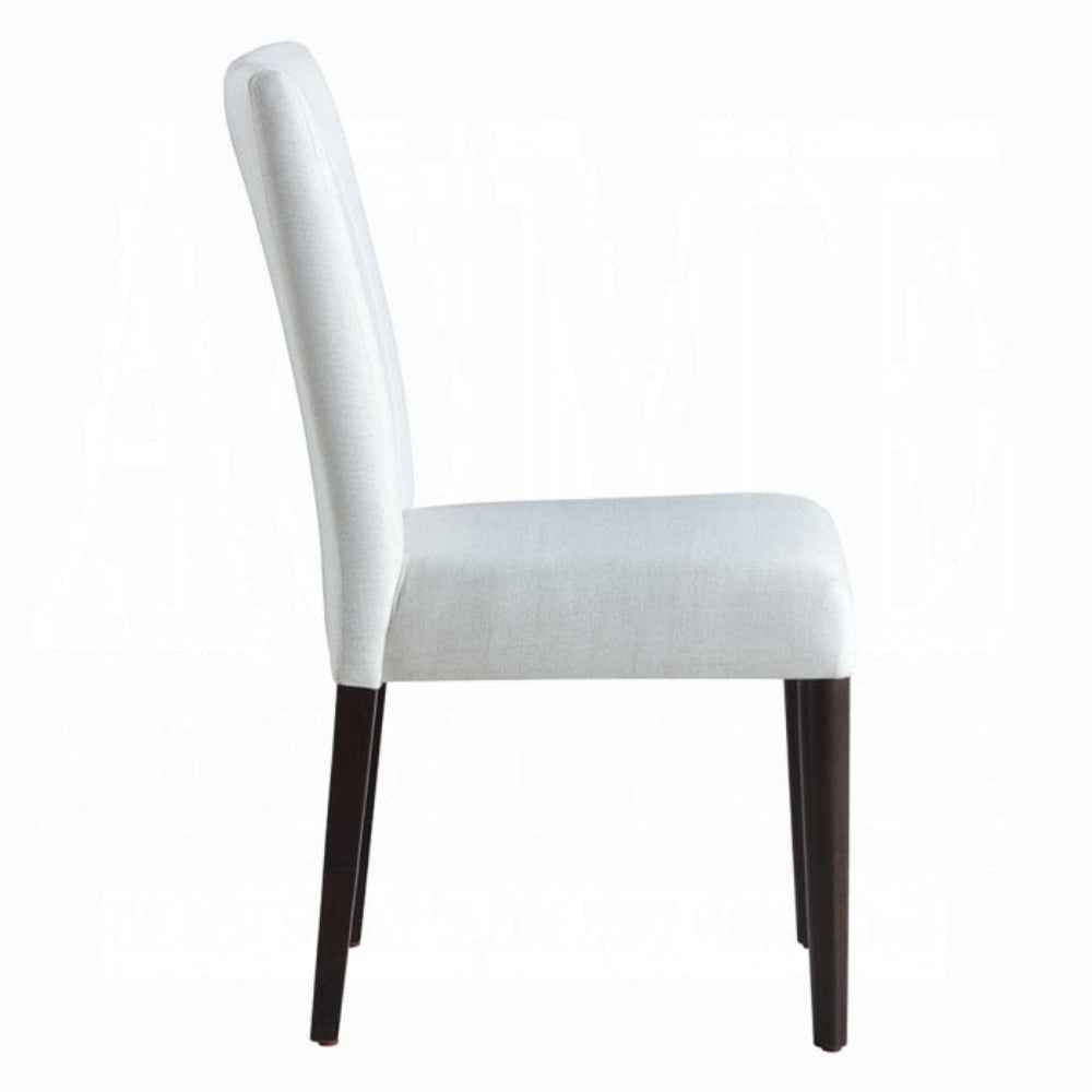 ACME Furniture - Carena Side Chair (Set of 2) - White & Brown Finish - DN02956 view 3