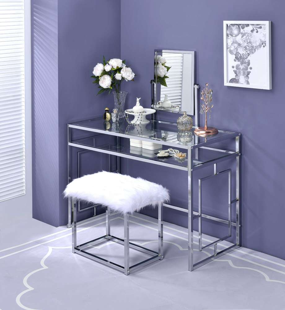 ACME Furniture - Carenze II Vanity Desk - 90314 view 7