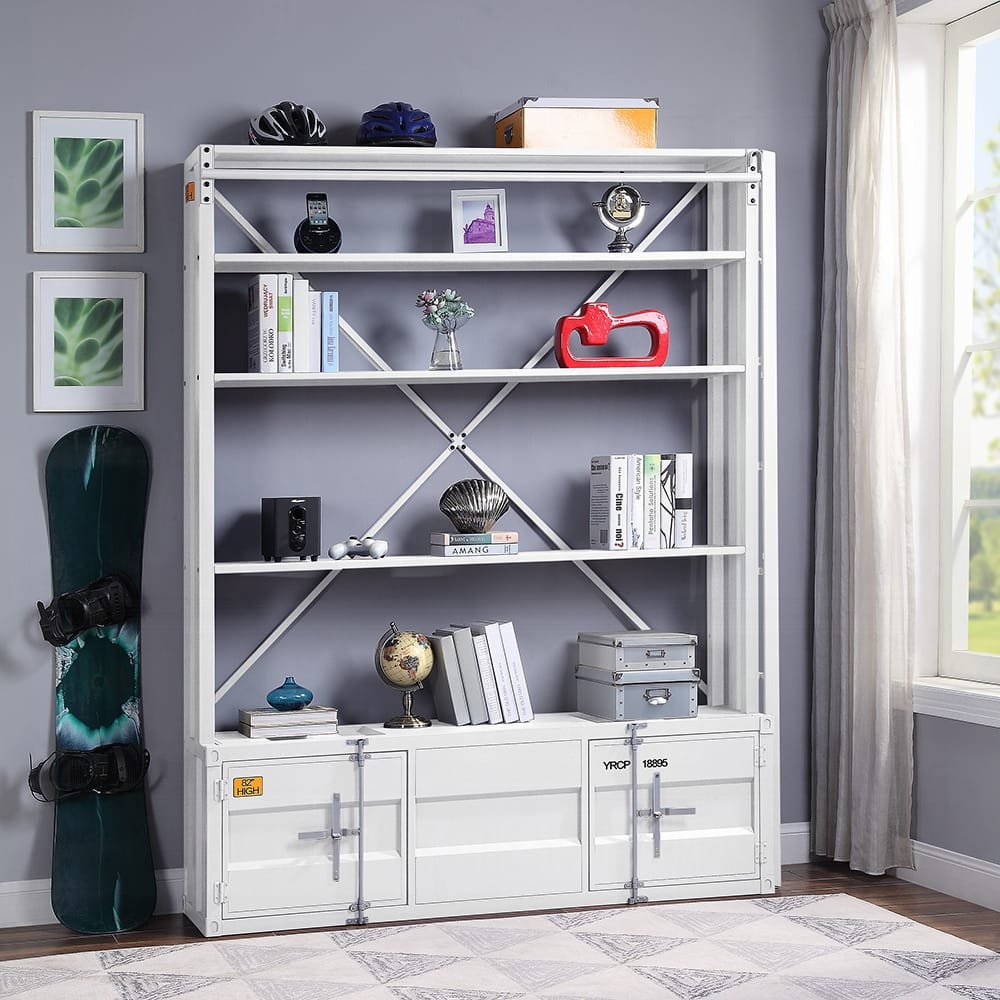 ACME Furniture - Cargo Bookshelf & Ladder - 39882 view 4