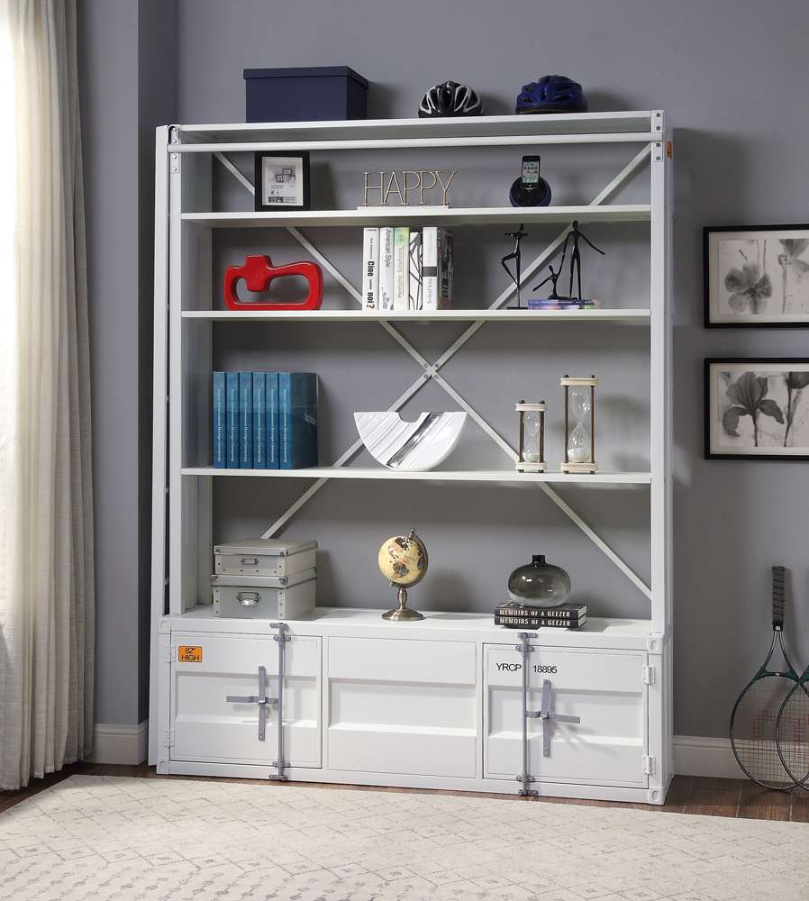 ACME Furniture - Cargo Bookshelf & Ladder - 39882 view 6