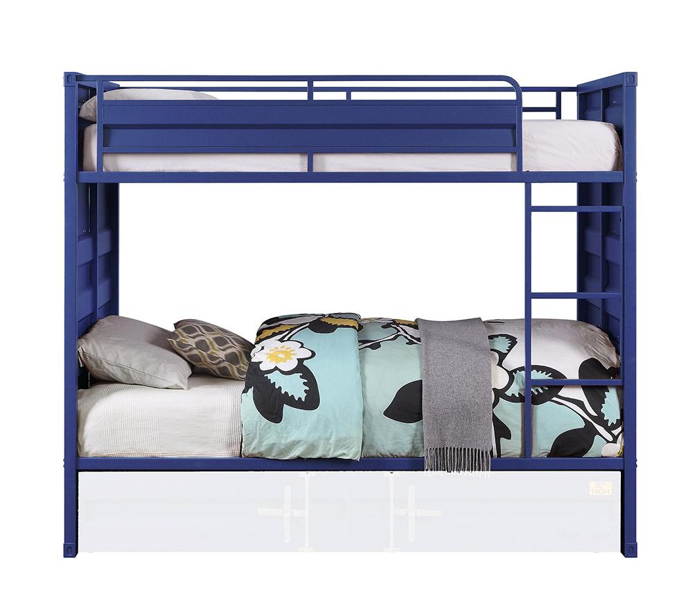 ACME Furniture - Cargo Bunk Bed (T/T) - Blue - 37900 veiw 2