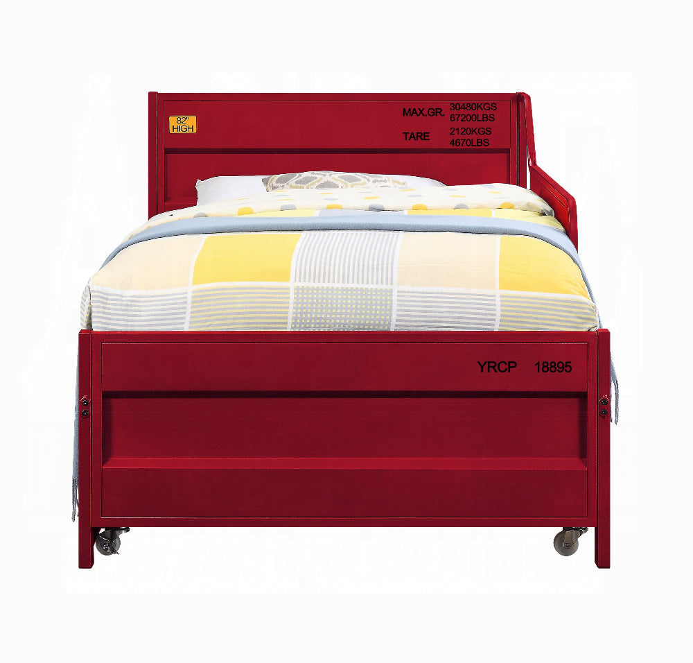 ACME Furniture - Cargo Daybed w/Trundle (Twin) - Red - 39895 view 3