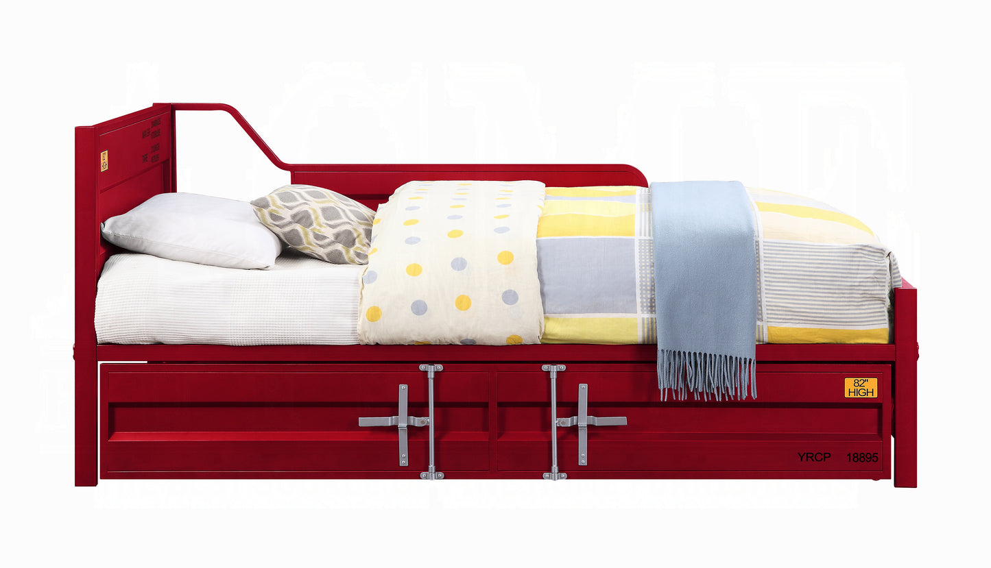 ACME Furniture - Cargo Daybed w/Trundle (Twin) - Red - 39895 view 4