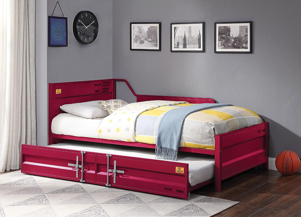 ACME Furniture - Cargo Daybed w/Trundle (Twin) - Red - 39895 view 5